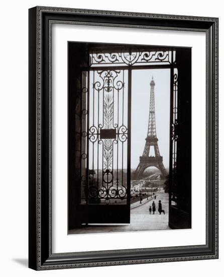 Eiffel Tower from the Trocadero-Gall-Framed Art Print