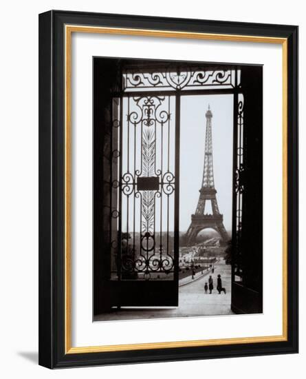 Eiffel Tower from the Trocadero-Gall-Framed Art Print