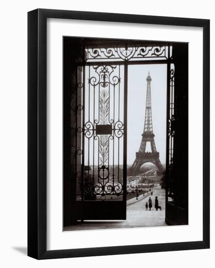 Eiffel Tower from the Trocadero-Gall-Framed Art Print