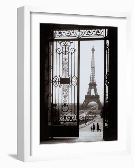 Eiffel Tower from the Trocadero-Gall-Framed Art Print