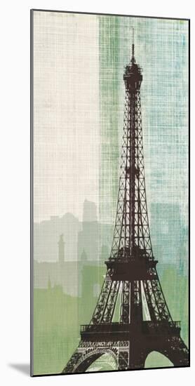 Eiffel Tower II-Tandi Venter-Mounted Art Print