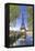 Eiffel Tower in green-Philippe Manguin-Framed Premier Image Canvas