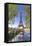 Eiffel Tower in green-Philippe Manguin-Framed Premier Image Canvas