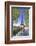 Eiffel Tower in green-Philippe Manguin-Framed Photographic Print