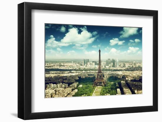 Eiffel Tower in Paris, France-Iakov Kalinin-Framed Photographic Print