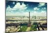 Eiffel Tower in Paris, France-Iakov Kalinin-Mounted Photographic Print