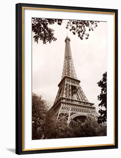 Eiffel Tower in Spring-Jonathan Larsen-Framed Art Print