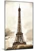 Eiffel Tower in Winter-Philippe Hugonnard-Mounted Giclee Print