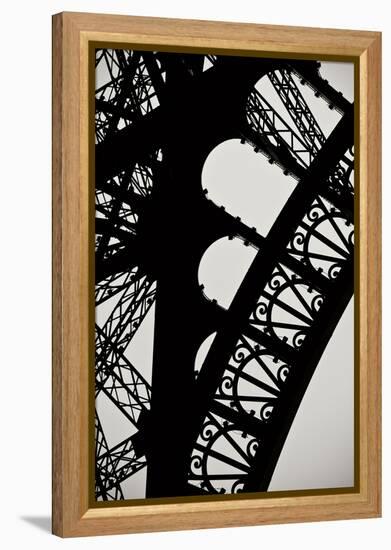 Eiffel Tower Latticework I-Erin Berzel-Framed Premier Image Canvas