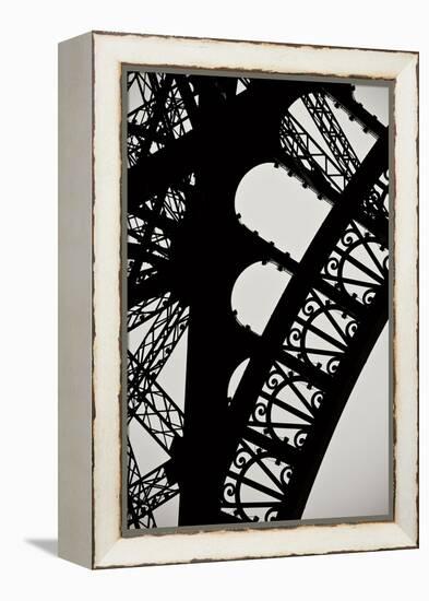 Eiffel Tower Latticework I-Erin Berzel-Framed Premier Image Canvas