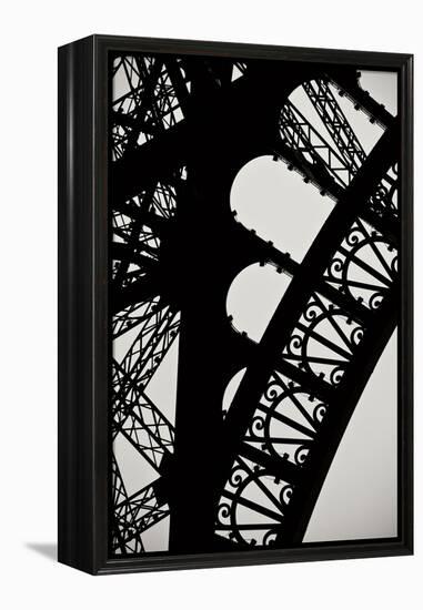 Eiffel Tower Latticework I-Erin Berzel-Framed Premier Image Canvas