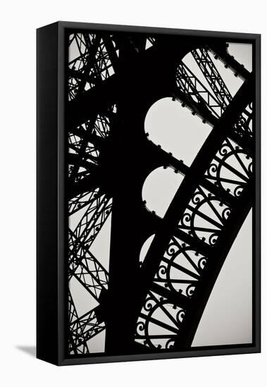 Eiffel Tower Latticework I-Erin Berzel-Framed Premier Image Canvas