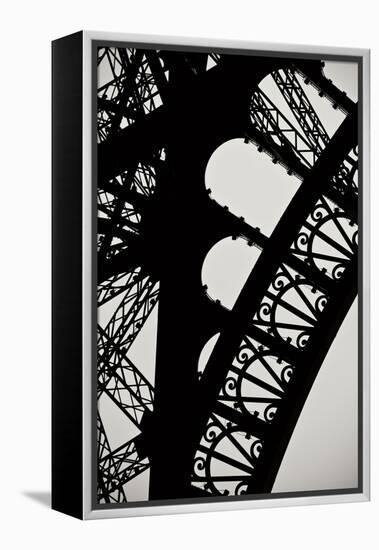 Eiffel Tower Latticework I-Erin Berzel-Framed Premier Image Canvas