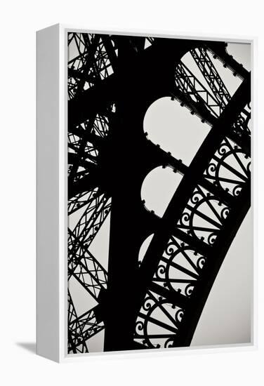 Eiffel Tower Latticework I-Erin Berzel-Framed Premier Image Canvas