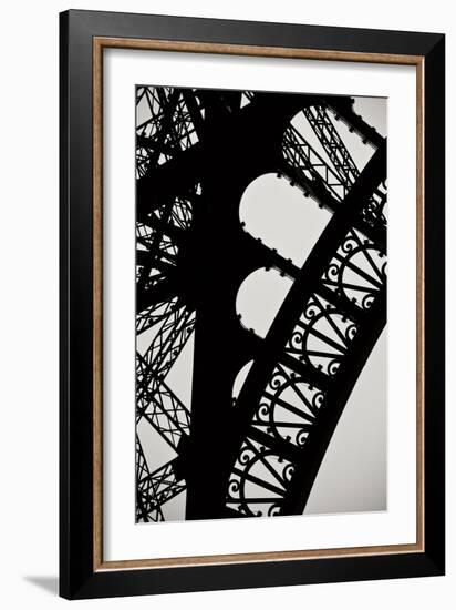 Eiffel Tower Latticework I-Erin Berzel-Framed Photographic Print