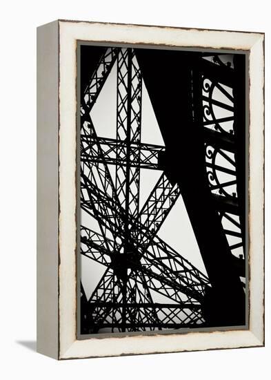 Eiffel Tower Latticework II-Erin Berzel-Framed Premier Image Canvas