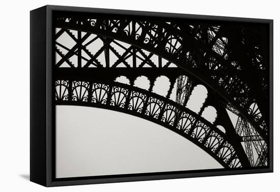 Eiffel Tower Latticework III-Erin Berzel-Framed Premier Image Canvas