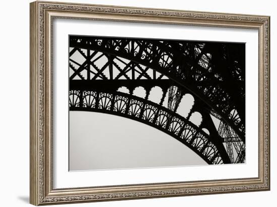 Eiffel Tower Latticework III-Erin Berzel-Framed Photographic Print