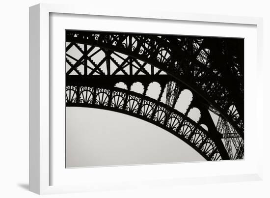 Eiffel Tower Latticework III-Erin Berzel-Framed Photographic Print