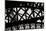 Eiffel Tower Latticework V-Erin Berzel-Mounted Photographic Print