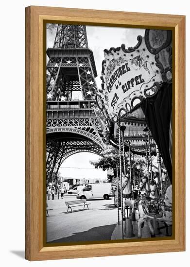 Eiffel Tower - Le Carrousel - Paris - France-Philippe Hugonnard-Framed Premier Image Canvas