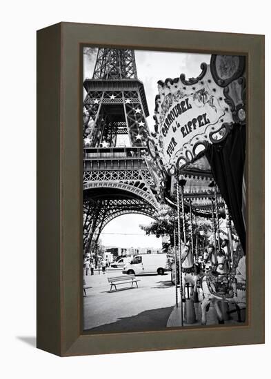 Eiffel Tower - Le Carrousel - Paris - France-Philippe Hugonnard-Framed Premier Image Canvas