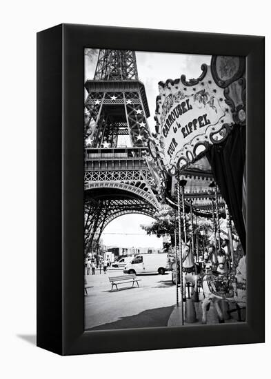 Eiffel Tower - Le Carrousel - Paris - France-Philippe Hugonnard-Framed Premier Image Canvas