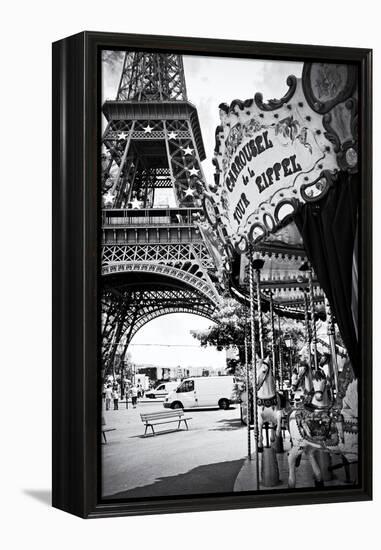 Eiffel Tower - Le Carrousel - Paris - France-Philippe Hugonnard-Framed Premier Image Canvas