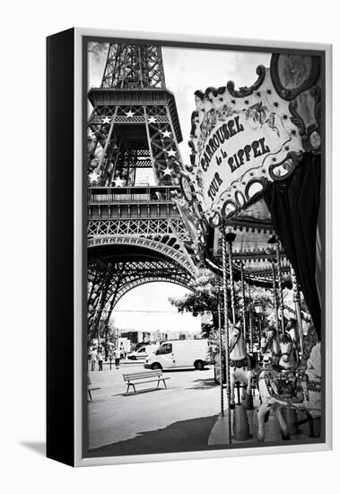 Eiffel Tower - Le Carrousel - Paris - France-Philippe Hugonnard-Framed Premier Image Canvas