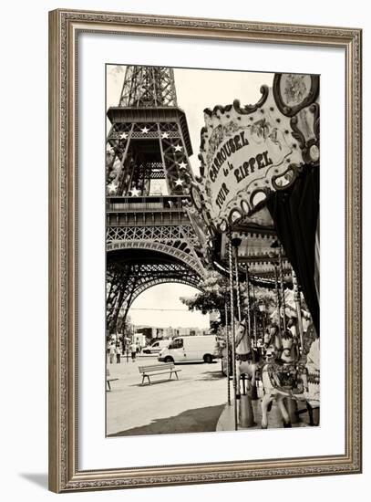 Eiffel Tower - Le Carrousel - Paris - France-Philippe Hugonnard-Framed Photographic Print