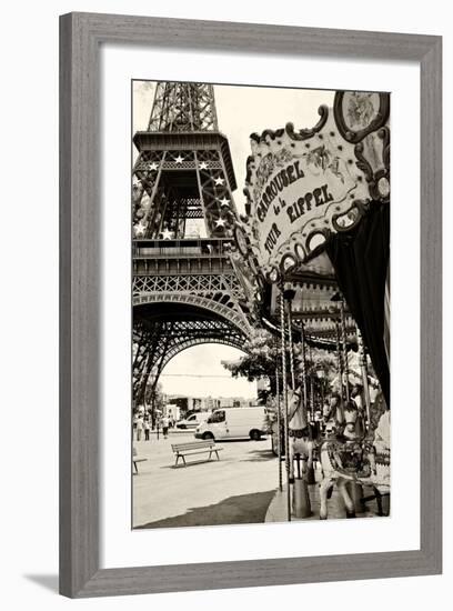 Eiffel Tower - Le Carrousel - Paris - France-Philippe Hugonnard-Framed Photographic Print