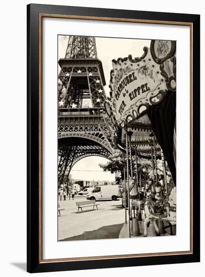 Eiffel Tower - Le Carrousel - Paris - France-Philippe Hugonnard-Framed Photographic Print