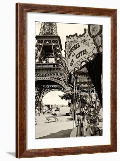 Eiffel Tower - Le Carrousel - Paris - France-Philippe Hugonnard-Framed Photographic Print