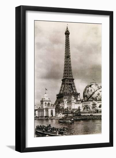 Eiffel Tower, Paris Expo, 1900-Science Source-Framed Giclee Print