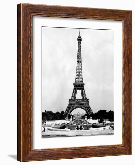 Eiffel Tower, Paris France, 1964-null-Framed Photo