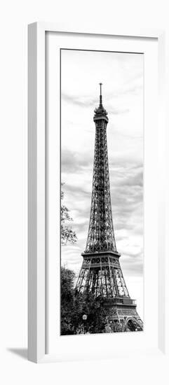 Eiffel Tower, Paris, France - Black and White Photography-Philippe Hugonnard-Framed Premium Photographic Print