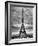 Eiffel Tower, Paris, France - Black and White Photography-Philippe Hugonnard-Framed Photographic Print