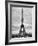 Eiffel Tower, Paris, France - Black and White Photography-Philippe Hugonnard-Framed Photographic Print