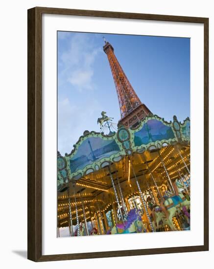 Eiffel Tower, Paris, France-Walter Bibikow-Framed Photographic Print