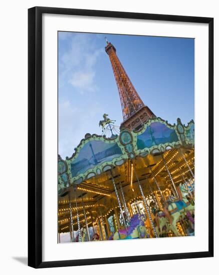 Eiffel Tower, Paris, France-Walter Bibikow-Framed Photographic Print