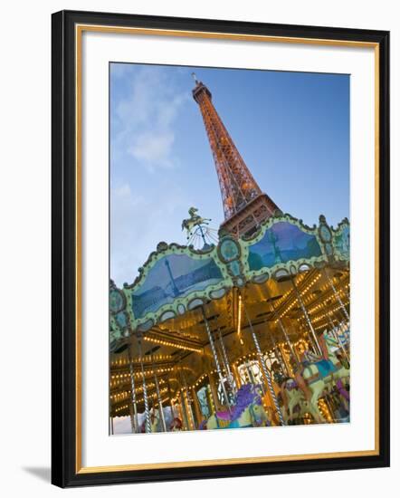 Eiffel Tower, Paris, France-Walter Bibikow-Framed Photographic Print