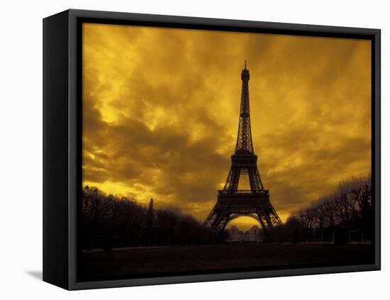 Eiffel Tower, Paris, France-Dave Bartruff-Framed Premier Image Canvas