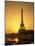 Eiffel Tower, Paris, France-Steve Vidler-Mounted Photographic Print