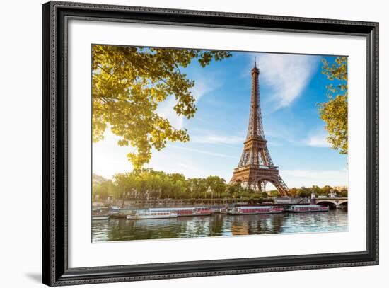 Eiffel Tower, Paris. France-beboy-Framed Art Print