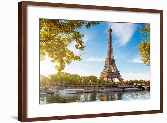 Eiffel Tower, Paris. France-beboy-Framed Art Print