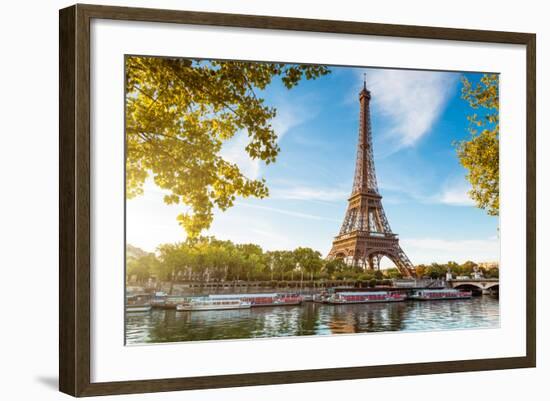 Eiffel Tower, Paris. France-beboy-Framed Art Print