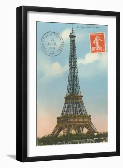 Eiffel Tower, Paris, France-null-Framed Premium Giclee Print