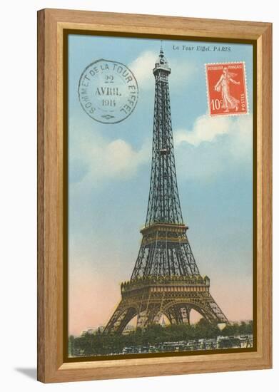 Eiffel Tower, Paris, France-null-Framed Stretched Canvas