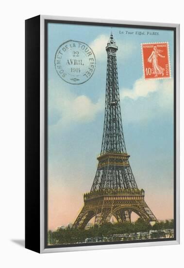 Eiffel Tower, Paris, France-null-Framed Stretched Canvas