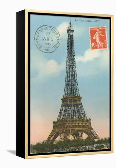 Eiffel Tower, Paris, France-null-Framed Stretched Canvas